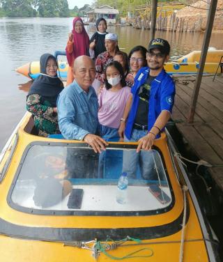 HM Haris, Eks Bupati Pelalawan Pemilik Objek Wisata Danau Tajwid 