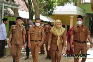 Halal Bihalal, Bupati Tanggamus Berkunjung ke Ponpes Al Falah Gunung Kasih