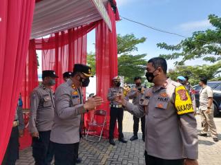 Arus Balik Lebaran 2022, Wakapolda Jabar Tinjau Rest Area KM 166 Tol Cipali Majalengka