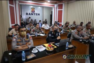 Polda Banten Lakukan  Analisa dan Evaluasi Lakalantas Pada Saat Operasi Ketupat Maung 2022