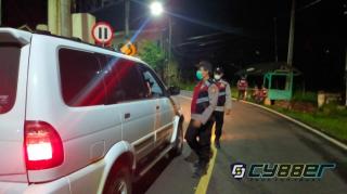Antisipasi Gangguan Kamtibmas, Polsek Cilograng Laksanakan KRYD Patroli Gabungan.