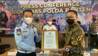 Gagalkan Penyelundupan Sabu, Petugas Lapas Cilegon Dapat Penghargaan Dari Polda Banten