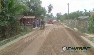 Jalur Aceh Utara Mulai Diperbaiki, 4 Desa Menaruh Apresiasi Kepada Pemerintah