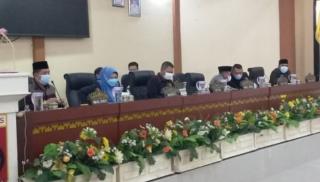 Paripurna Bahas Persetujuan DPRD Terkait LKPJ Bupati Tanggamus TA 2021