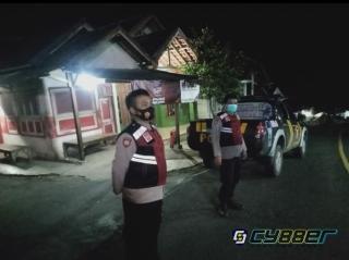 Antisipasi Gangguan Kamtibmas, Polsek Cilograng Laksanakan Patroli Rutin Malam Hari
