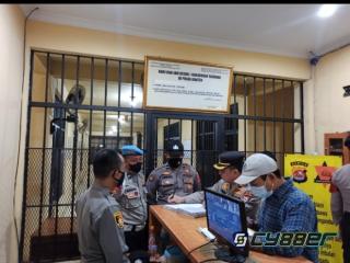 Bidpropam Polda Banten Bersama Pamenwas Cek Apel Malam dan Rumah Tahanan