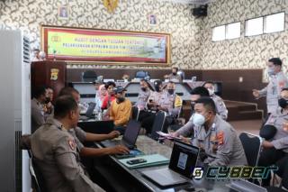 Tim Itwasum Polri, Lakukan ADTT BT-PKLWN 2022 di Polres Lampung Selatan