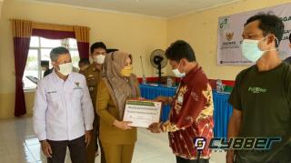 Bupati Tanggamus Hadiri Penyerahan BISA