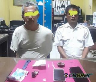SatRes Narkoba Polres Kuansing Ciduk Pemilik dan Pengedar Shabu didesa Simpang Sako Pangean Kuansing