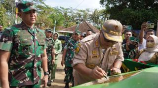 Danrem 061/Sk Brigjen TNI Rudi Saladin, M.A Menutup TMMD ke 113 T.A 2022 Sukabumi 
