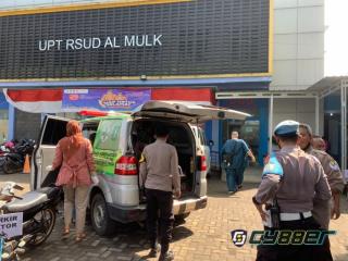 Didapati Dalam Kondisi Kejang, Balita di Sukabumi Diantarkan Polisi Ke Rumah Sakit