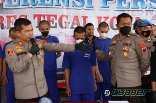 Dua Pelaku Curanmor, Berhasil di Bekuk oleh Polres Tegal Kota