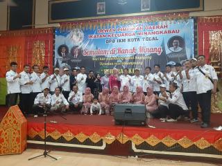 Malam Hiburan Kesenian Irama Minang dan Penyerahan Hadiah Turnamen Domino IKM Kota Tegal