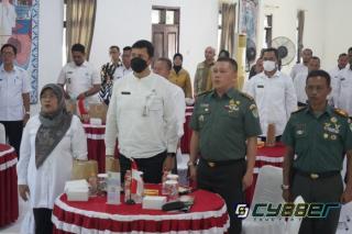 Pererat Silaturahmi dengan Aparat Pemerintah Daerah, Korem 064/MY Gelar Komunikasi Sosial