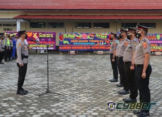 31 Personel Polres Lampung Selatan Naik Pangkat.