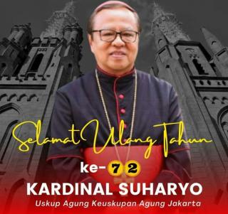 Selamat Ulang Tahun Kardinal Ignatius Suharyo