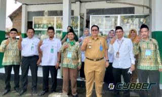 Camat Cigombong Bersama Kasi Penkes Tinjau Kegiatan Hari Kedua PTM MAN.4 Bogor