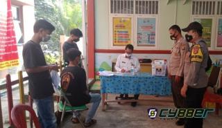 Polsek Tanjung Bintang Terus Menggencarkan Veksinasi Booster.