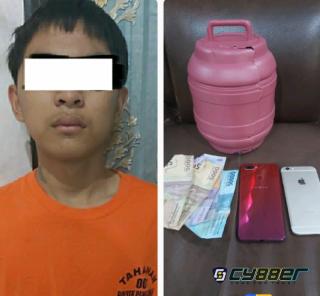 Polsek Penengahan Amankan RS (15) pelaku Curat.