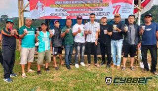 Sambut HUT RI Ke 77 Warga Cipicung Gelar Turnamen Sepak Bola