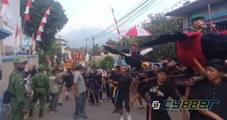 Meriahkan HUT RI ke-77, Warga Desa Sukarapih Lakukan Pawai Karnaval