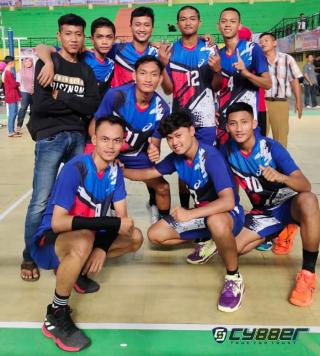 Kontingen Atlit Bola Voli Putra Terbaik Labura Lolos Porprovsu 2022