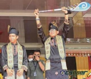 Sandiaga Uno dan Raja Juliantoni Buka Festival Pacu Jalur Kuansing 2022