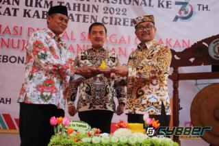 Bupati Imron Dan Ketua Dekopinda Pandi, SE, Hadiri Peringatan Harkop Ke 75 Tingkat Kabupaten Cirebon.