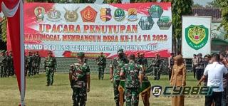 Danrem 063S : TMMD Di Harapkan Mampu Menumbuhkan Jiwa Gotong Royong Dan Sikap Nasionalisme