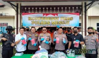 Laksanakan Perintah Kapolri Polres Mesuji Berantas Habis Segala Bentuk Perjudian dan Narkoba