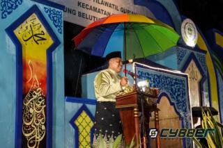 Alfedri Resmi Tutup MTQ Tingkat Kecamatan Kandis