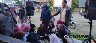 Pray Sorong, Remaja Masjid Agung Waisai Gelar Aksi Penggalangan Dana di Area Pantai WTC