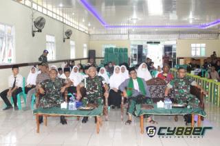 Denpom III/4 Serang mengikuti Peresmian Stal Tahmil Super Maximum ( SMS ) Security Pomdam III/Slw Serta Pemberian Tali Asih Oleh Bpk KASAD Secara Video Conference.