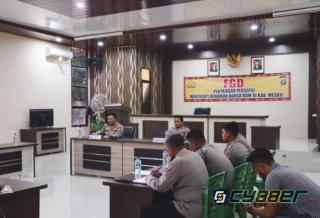 Polres Mesuji Gelar Rapat Bersama Pemilik SPBU di Kabupaten Mesuji