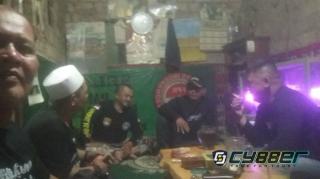 Ketum PGB Berikan Pemaparan Anggota Sembari Ngopi Santai