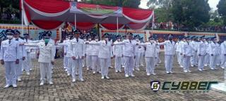 Pelantikan 68 Kepala Pekon terpilih di Kabupaten Tanggamus