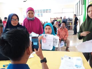 BPD Tangkil Kawal Pembagian BLT Agar Tepat Sasaran