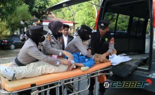 Mahasiswa PC- PMII Demo DPRD Kab.Lamsel 