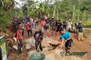 TNI Manunggal Membangun Desa ke 115 Kodim 0424 Tanggamus