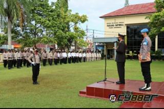 Upacara Sumpah Pemuda di Polres Gunungkidul 