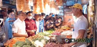 Polres Sumedang Gelar Personil Pengamanan, Kunjungan Kerja Menperindag RI di Pasar Tanjungsari Sumedang