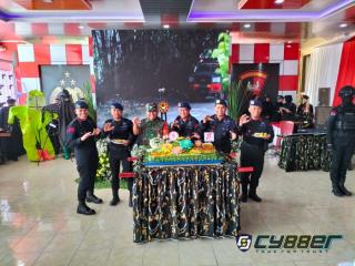 Hadiri HUT Brimob Ke 77, Danrem 064/MY Banten Beri Kejutan