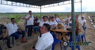 Syukuran Tanam Ulang Distrik Labuhanbatu III di PTPN III Kebun Membang Muda