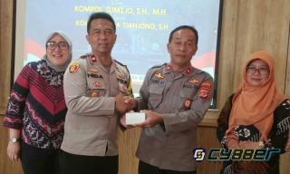 Dipenuhi Keakraban, Lepas Sambut Kapolsek Cijeruk-Cigombong Kompol Sumijo Kepada Kompol Hida Tjahyono