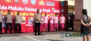 Polda Maluku Gelar Deklarasi Anti Kekerasan Terhadap Anak