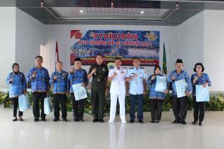 HUT Ke-51 Korpri, Korpri Unit TNI Medan Syukuran di Lantamal I Belawan