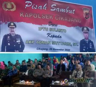 Gelar Pisah Sambut Kapolsek Cikajang Kabupaten Garut