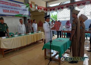 Pemdes Siwuran Gelar Pengambilan Sumpah dan Pelantikan Perangkat Desa
