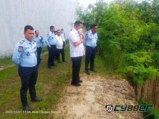 Cek Kesiapan Natal Tahun Baru, Tim Itjen Lakukan Supervisi dan Monev Kamtip Pada Lapas Cilegon