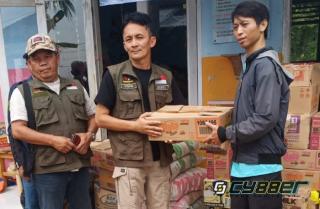 Pemdes Tarumajaya Kirim Bantuan pada Korban Gempa Cianjur